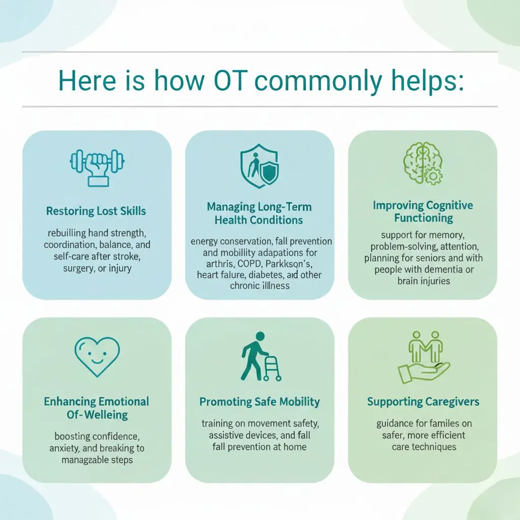 Here is how OT commonly helps