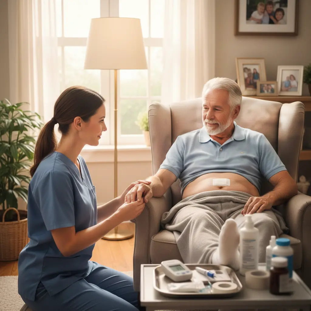 Read more about the article How Home Care Services Help Post Surgery Diabetes Patients Recover Safely