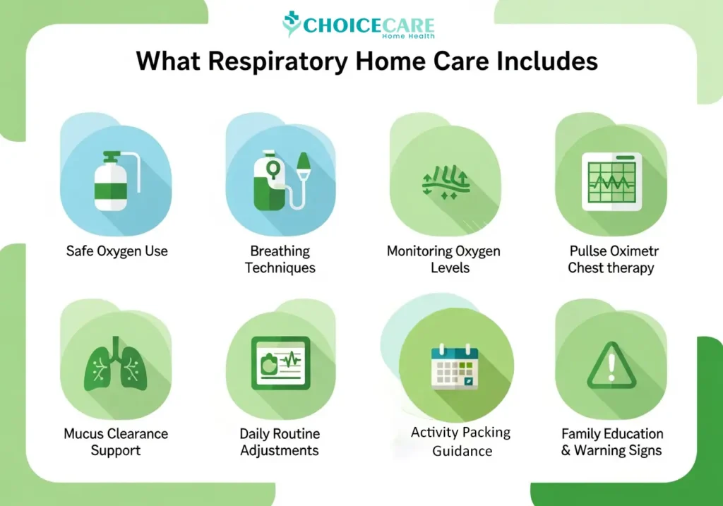 respiratory home care really means