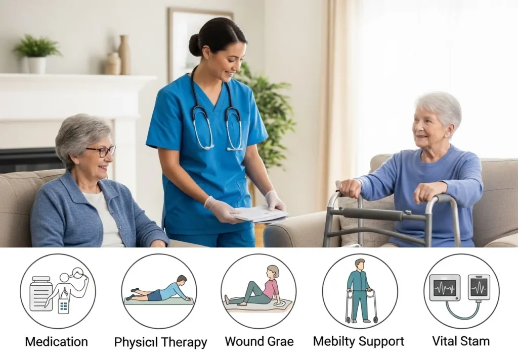 7 types of home health care services